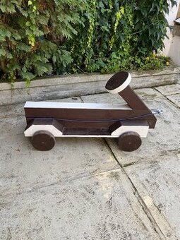 Dětské dřevěné autíčko