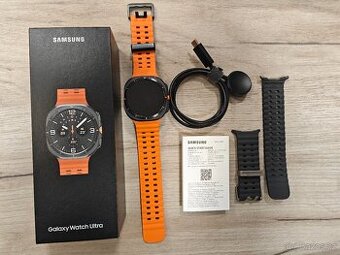 Samsung Galaxy Watch Ultra (2025) Šedý titan 47mm – LTE