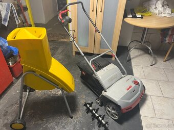 Drtič větví a vertikutátor – DVA STROJE V CENĚ JEDNOHO