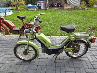 Babetta 210 s kartičkou, zelená  původní 4.