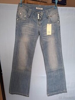 Džíny široké nohavice