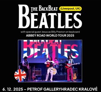 The BackBeat BEATLES (LIVERPOOL UK) - prodám 4 lístky.