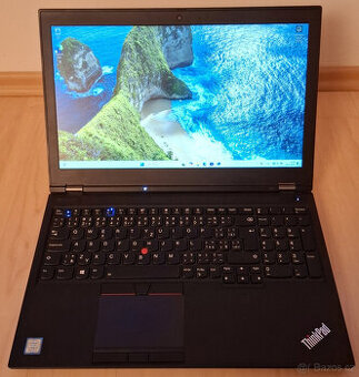 Lenovo P53, i7-9750H, 32GB, Quadro T2000, W11Pro,MS Off.2024