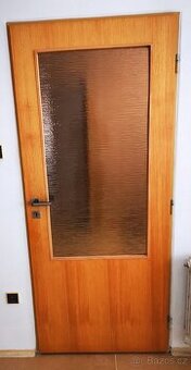 Dveře přírodní dekor L60 - prosklené - víc kusů