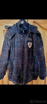 Zimní kožená bunda Mustang vel.XL