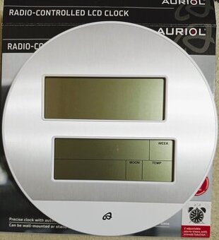 NOVÉ LCD HODINY KONTROLOVANÉ RADIEM