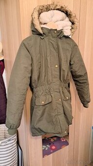 Zimní bunda, parka 146cm