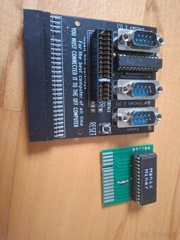 ZX Spectrum Jopystick Interface + Manic Miner cartridge