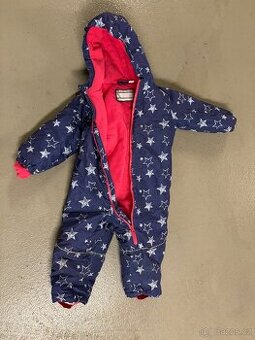 Zimní teplá hezká kombinéza vel.98