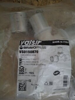 Lisovací tvarovky Valsir Bravopress