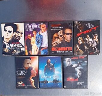 Sedm DVD akční filmy