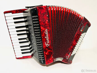 Predám nový akordeón FANTASIA- De Luxe 60 basový- nádherný z