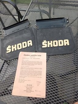 škoda zadní zástěrky (lapače nečistot)