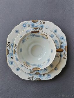 Elegantní vintage porcelánový čajovy set Bavaria
