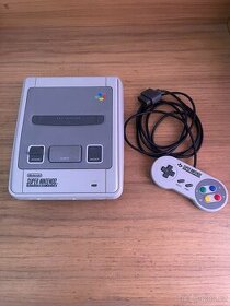 SNES Super Nintendo + 1 Ovladač - 1