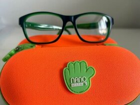 Dětské plastové brýle, zn. Nano Vista, modro-zelené - 1