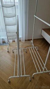 5x věšák Rigga IKEA odvoz Praha + 2x organizér Skubb
