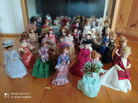 porcelánové panenky - dámy minulých epoch