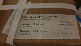 Vázací spona - 600ks