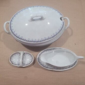 Starý porcelán a sklo - různé - 1