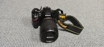 Fotoaparát Nikon D3200 + objektiv 18-105 VR Kit.