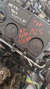vw škoda motor BLS 1x 120tis km rv 2010, 1x 168tis km -