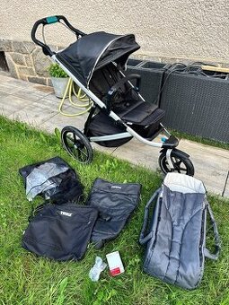 Thule urban glide 2 + polokorbicka + doplnky