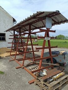 Regál na hutní materiál - 1