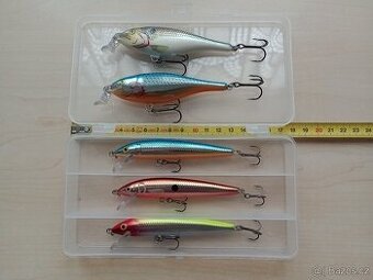 Prodam woblery Rapala Shad Rap, Husky Jerk