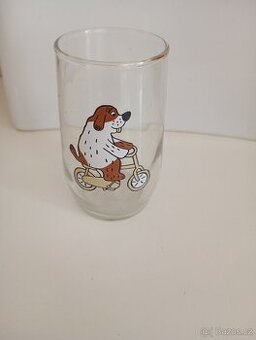 Retro sklenička Maxipes Fík