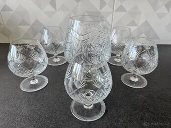 Set broušeného skla