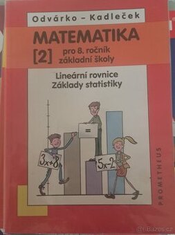 Učebnice matematiky pro 8. třídu ZŠ
