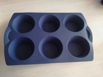 Tupperware silikonová forma MUFFINY modrošedá - 1