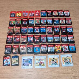 Hry na Nintendo Switch Switch2 3DS PS Vita