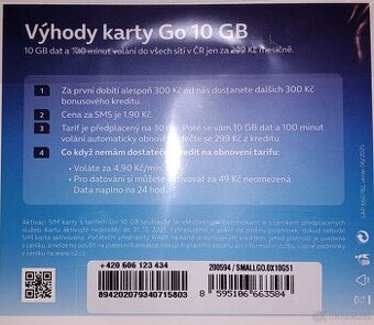 Sim karta 606 12 34 34