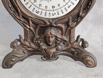 Velmi pěkná stará 10kg velká figurální váha, investice