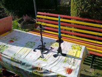 Svícny z uměleckého kovářství