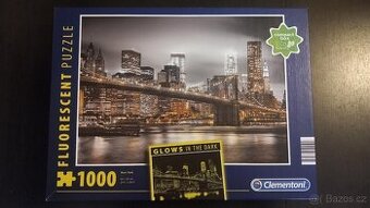 Puzzle 1000 dílků noční New York