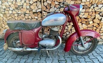 Jawa ČZ 250/353 s TP ČR, RV 1958