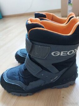 Zimní boty na suchý zip, sněhule, 37, Geox, voděodolné, top