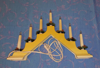 Vánoční svícen plastový