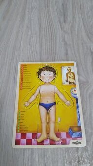 skladacka lidske telo