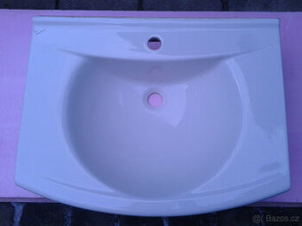 Umyvadlo Porcher 65x50 cm bílé, použité.