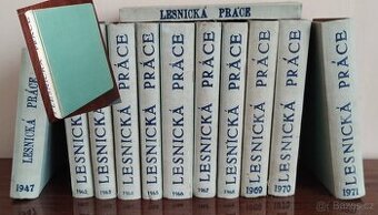 (Antikv.)Lesnická práce, časp. SET 12