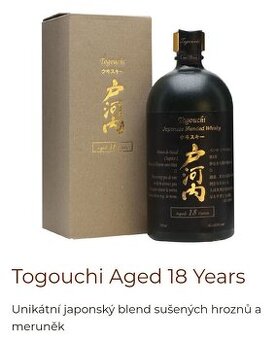 Togouchi 18 years Japonská whisky