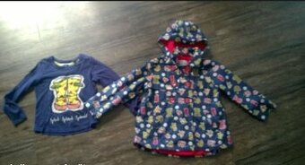 Bunda/kabátek + tričko NEXT vel. 110