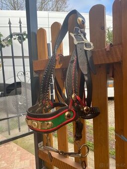 Prodám formanskou ohlávku i s udidlem na chladnokrevníka.