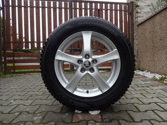 ZIMNÍ ALU 17" 5x112 pneu 215/65R17 KODIAQ, TIGUAN
