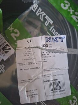 Kabely cyky j 3x1,5 a 3x2,5