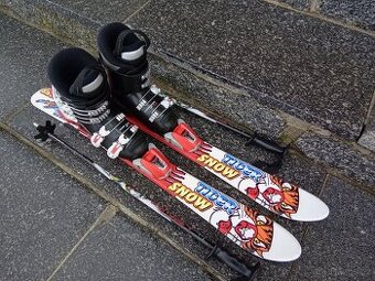 Dětské lyže 90 cm kompletní set